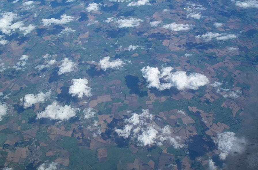 The brittish land from above